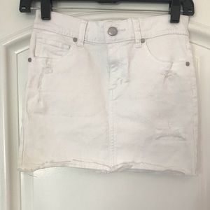 Joe’s Jeans White Denim Skirt
